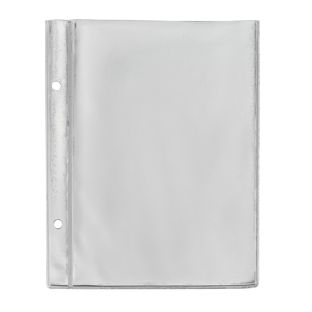 Pochettes perforées A6, PVC souple 140 microns 