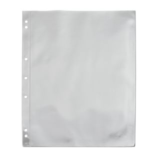 Pochettes perforées format US-Letter, PVC souple 140 µm 