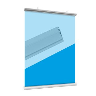 Profils porte-affiches, plastique, clippants 