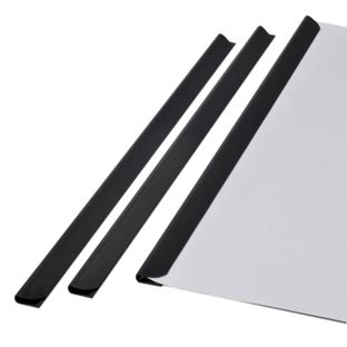 Profils porte-affiche A3, noir, 3-4 mm 