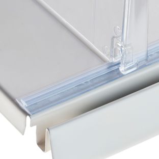 Profilé pour séparateur, transparent   | 1245 mm