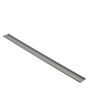 Rail de guidage pour poussoir de produits, gris 335 mm
