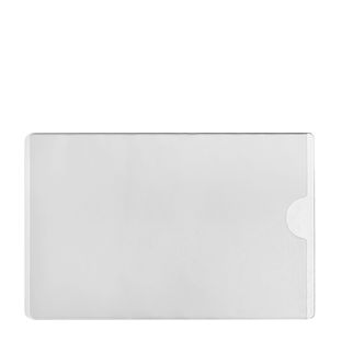 Pochettes pour cartes de visite, adhésif, film PP null | 60 x 95 mm