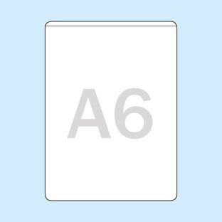 Pochettes rectangulaires, auto-adhésif, A6  | petit côté  | sans hauteur de remplissage  | PP 