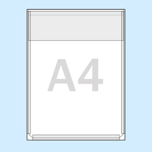 Pochettes rectangulaires, auto-adhésif, null | avec hauteur de remplissage | null