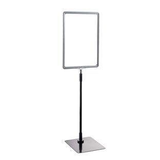 Cadre pour affiche avec pied et support (kit) A4 null | null | surface d'appui: noir