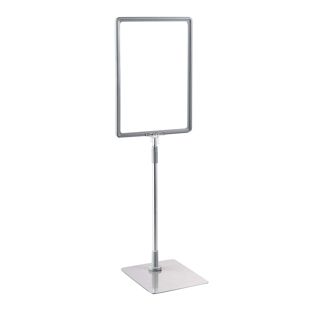 Cadre pour affiche avec pied et support (kit) A4 null | null | surface d'appui: gris