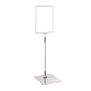 Cadre pour affiche avec pied et support (kit) A5 null | null | surface d'appui: gris