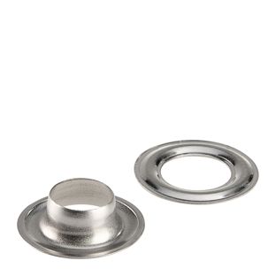 Œillets en acier inoxydable, auto-perforants Œillets ronds #2 (⌀ 9,2 mm)