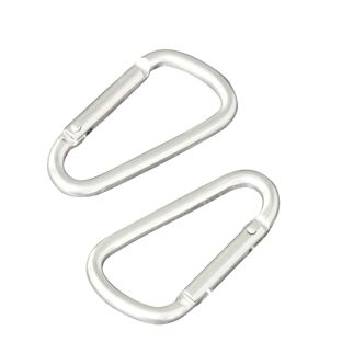 Mousquetons, aluminium null | 57 mm