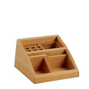 Organiseur de bureau avec porte-stylos et compartiments 