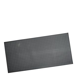 Tapis de découpe, XXL, 200 x 100 cm, autocicatrisant, quadrillé noir 
