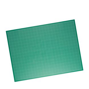 Tapis de découpe, A0, 120 x 90 cm, autocicatrisant, quadrillé vert 
