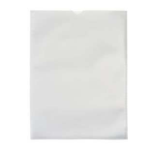 Pochette plastique non-perforée, transparent 