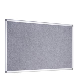 Tableau feutre avec cadre en aluminium, 60 x 90 cm null