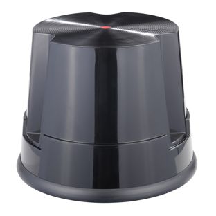 Tabouret roulant, en plastique, 1 marche 