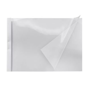 Chemises à reliure thermiques A4, paysage, carton artistique, 30 feuilles, blanc 3 mm