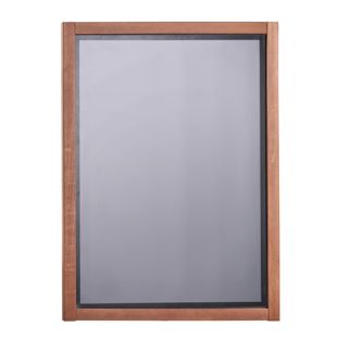 Tableau noir mural en bois MULTI, avec ardoise et cadre magnétique 