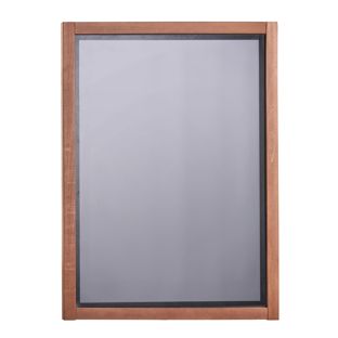 Tableau noir mural en bois MULTI, avec ardoise et cadre magnétique 