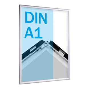 Cadre clic-clac rabattable, aluminium, A1 null | null | 25 mm