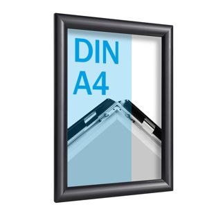 Cadre clic-clac rabattable, aluminium, A4 null | null | 25 mm