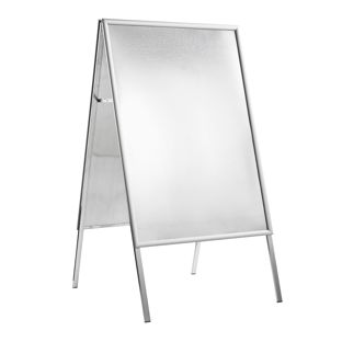 Stop-trottoir SOLID-STOP B1 pour l'extérieur, profil de 25 mm, coins en onglet, argenté 