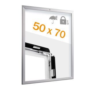 Cadre clic-clac B2, verrouillable, étanche pour l’extérieur, 