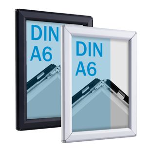 Cadre clic-clac A6 Opti Frame, avec pied de support 