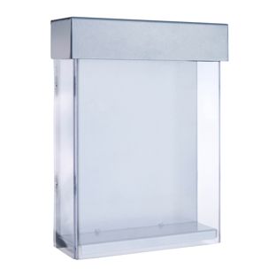 Porte-brochure extérieur avec couvercle, Indisplay Shieldbox, extrêmement robuste A5 