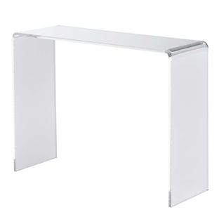 Table gigogne, acrylique, transparente, rectangulaire 200 x 150 x 70 mm 