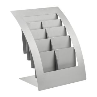 Porte-brochures de table VARIA, A4/ A5/ DIN long, compartiments 5