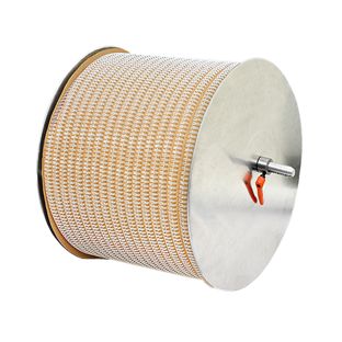 Adaptateur pour bobine reliure anneaux métalliques 