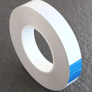 Ruban adhésif non-tissé double face, fort adhésif acrylique, VL15 12 mm | 50 m