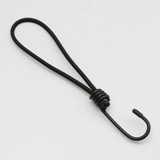 Tendeur élastique avec crochet métallique 200 mm | noir 