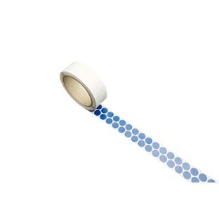 Pastilles adhésives en tissu, bleu foncé 15 mm | 1000 pcs