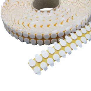 Pastilles adhésives en mousse double face, env. 1 mm d’épaisseur, adhérence forte/forte 20 mm | 1000 pcs