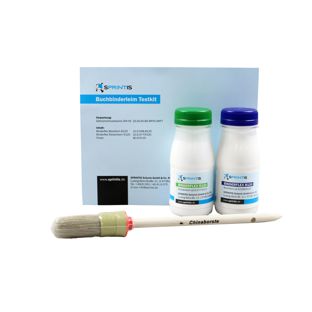 Kit d'essai Binderflex colle pour blocs B120 et colle pour dos R120 
