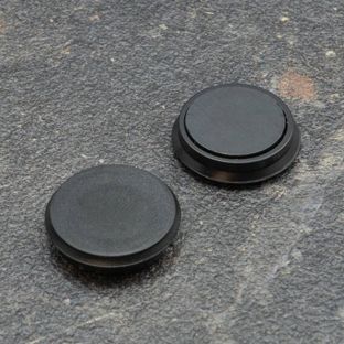 Aimant de bureau, rond 24 mm | noir 