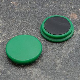 Aimant de bureau, rond 32 mm | vert 