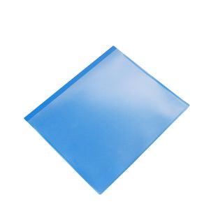 Pochettes magnétiques pour format A5, avec 1 bande magnétique, ouverture sur le grand côté, PP, bleu 