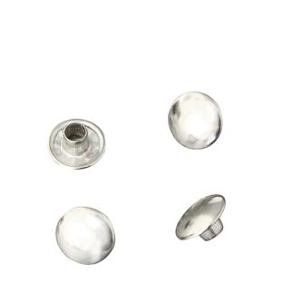 Rivets creux doubles, partie supérieure, type A, diamètre de la tête 9 mm 