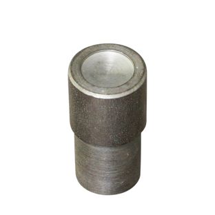 Outil à riveter, poinçon inférieur, pour poinçons inférieurs de rivets creux doubles avec tête de 9,1 mm de diamètre 
