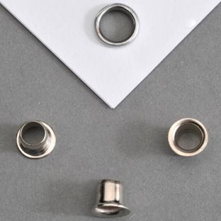 Œillets pour papier N° 25 1/2 - 4mm - 4,6mm  | nickelé 