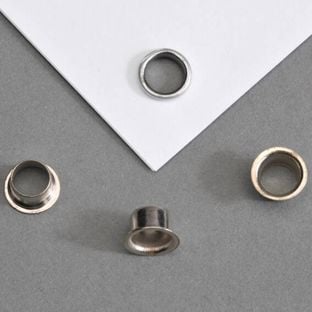 Œillets pour papier N° 8E 4 long - 5,5mm - 4mm  | nickelé 