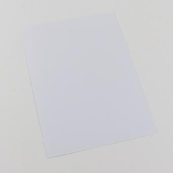Couverture de reliure A5, carton bristol, blanc 