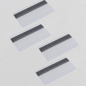 Réglettes porte-étiquette, magnétiques 150 mm