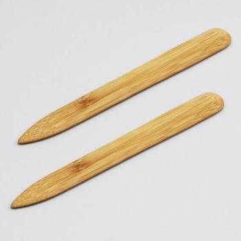 Piloirs en bambou, tête pointue et queue arrondie 