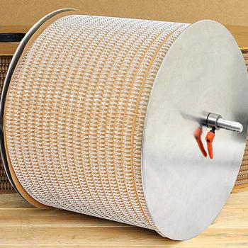 Adaptateur pour bobine reliure anneaux métalliques 