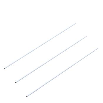 Tiges droites pour suspension de calendrier, longueur 113 mm, blanc 