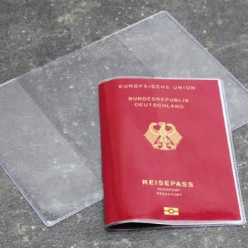 Protège passeport transparent 